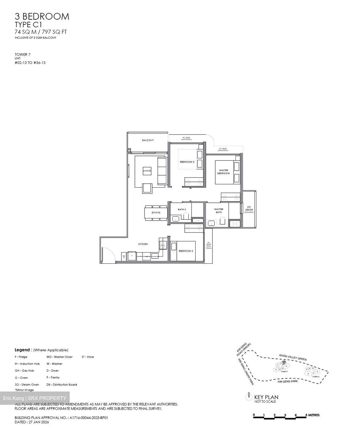 River Modern (D9), Apartment #527932261